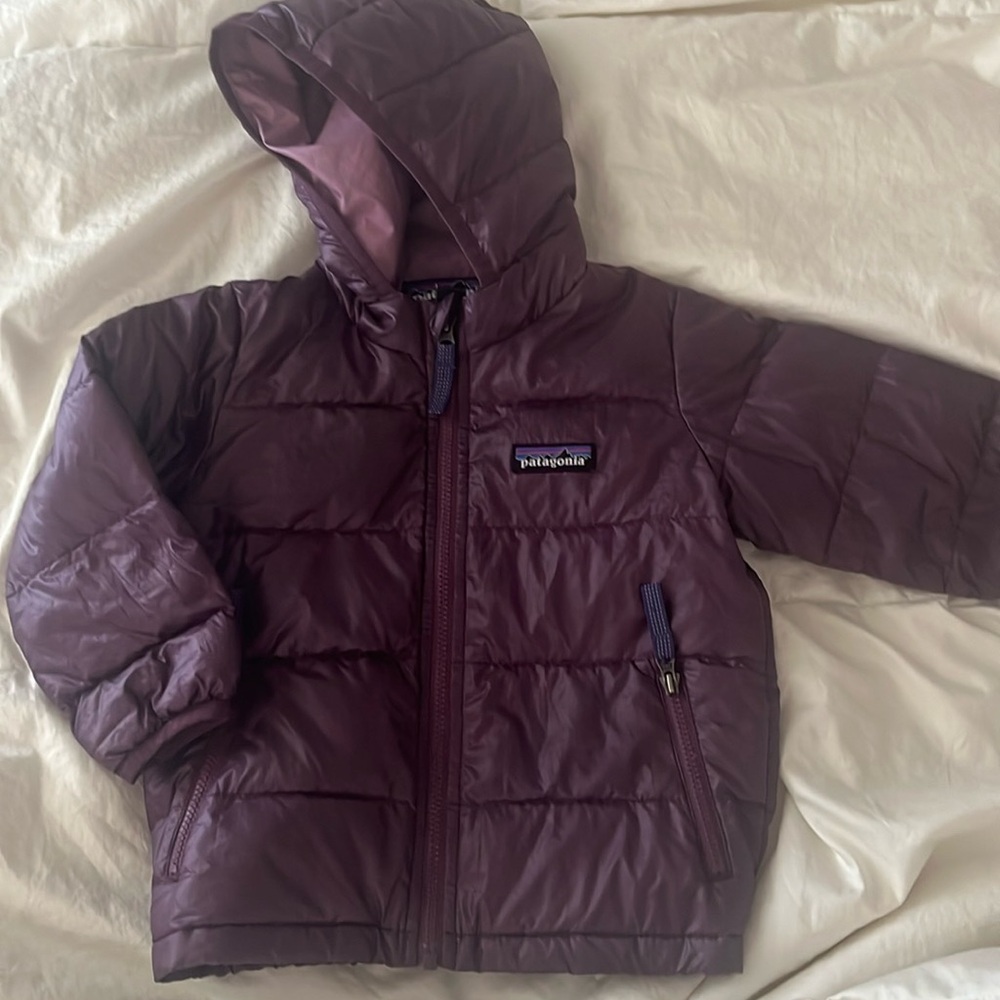 Patagonia hi loft puffer sweater w hoody
